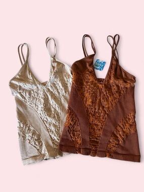 [2 for 1!] Free People Intimately Tanks - XS/S